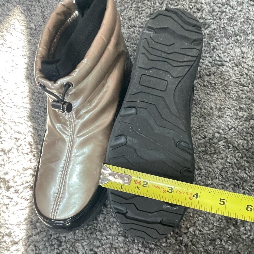 Sporto Tracy pull on waterproof elastic drawstring winter bootie women’s size 9W - Picture 14 of 17